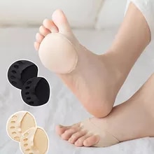 [7614 sold]:Five Toes Forefoot Pads for Women High Heels Half Insoles Calluses Corns Foot Pain Care Absorbs Shock Socks Toe Pad Inserts