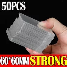 [5309 sold]:5/20/50 Pcs Transparent Double Sided Tape Nano Tape Heat Resistant Waterproof Wall Stickers Home Improvement Resistant Tapes