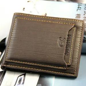 [21221 sold]Fashion Men's Bifold Leather Wallet ID Credit Card Holder Billfold Purse Clutch