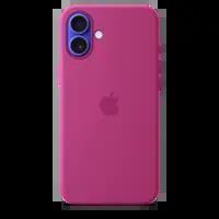 New!Apple - iPhone 16 Plus Silicone Case with MagSafe - Fuchsia