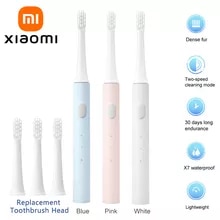 [9434 sold]:Xiaomi Mijia T100 Sonic Electric Toothbrush Mi Smart Tooth Brush Colorful USB Rechargeable IPX7 Waterproof For Toothbrushes head