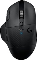 #92 | Logitech - G604 LIGHTSPEED Wireless Optical Gaming Mouse with 25000 DPI HERO sensor - Black