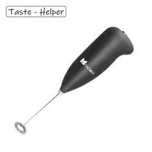 [5204 sold]:Milk Frother Handheld Mixer Foamer Coffee Maker Egg Beater Chocolate/Cappuccino Stirrer Mini Portable Blender Kitchen Whisk Tool