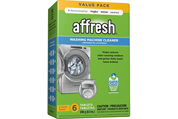 #48 | Affresh Washing Machine Cleaner, Cleans Front Load and Top Load Washers, Including HE, 6 Tablets