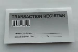 [12664 sold]10 - Checkbook Transaction Registers - 2022-24 Calendar - Check Book Bank