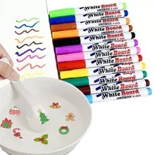 [12141 sold]:Magical Water Painting Pen Whiteboard Markers Floating Ink Pen Doodle Water Pens Montessori Early Education Toy Art Supplies