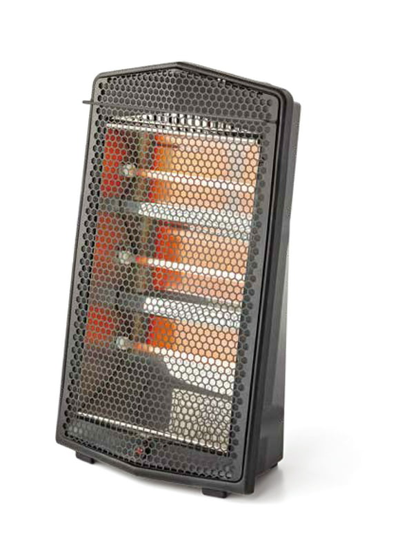 #43 | Pelonis 1500W Electric Quartz Radiant Heater with 3-Heat Settings, PSH20Q3ABB, Black