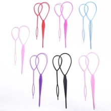 [5386 sold]:2Pcs/4Pcs Hair Style Hair Styling Tools Hair Pin Disk For Women Girls Kids headband Fast Easy Ponytail Creator Hair Accessorie