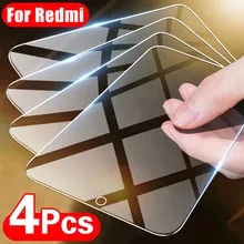 [6822 sold]:9H 4PCS Tempered Film For Xiaomi Redmi Note 10 11 9 8 7 Pro 9A 9C 8A 7A Glass Protective Glass For Redmi Note 10 9 10S 8 7 8T