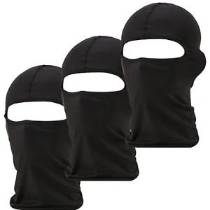 [10478 sold]3 Pack Men Balaclava Black Face Mask Lightweight Motorcycle Warmer Ski