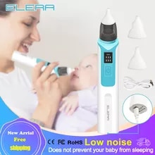 [5006 sold]:New Rechargeable Baby Nose Cleaner Silicone Adjustable Suction Electric Child Nasal Aspirator Health Safety Convenient Low Noise