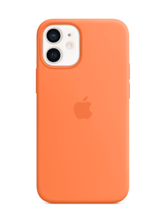 Apple iPhone 12 Mini Silicone Case with MagSafe - Kumquat