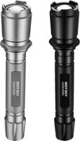 #31 | Best Buy essentials™ - 150-Lumen LED Flashlight (2-Pack) - Black/Silver