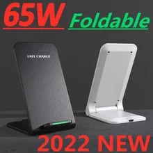 [8354 sold]:65W Wireless Charger Stand Pad For iPhone 14 13 12 11 Pro X XS Max XR Samsung S21 S20 Fast Charging Dock Station Phone Holder