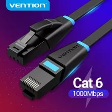 [10197 sold]:Vention Ethernet Cable Cat6 Lan Cable UTP RJ45 Network Patch Cable 10m 15m For PS PC Internet Modem Router Cat 6 Cable Ethernet