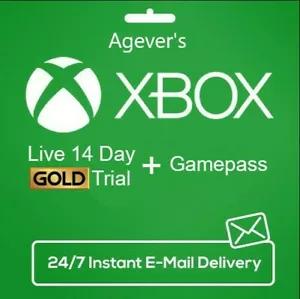 [24595 sold]XBOX LIVE 14 Day GOLD + Game Pass (Ultimate) Trial Code INSTANT DISPATCH GLOBAL