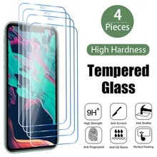 [58744 sold]:4PCS Tempered Glass for iPhone 13 12 11 Pro Max Mini Screen Protector for iPhone 14 Pro 7 8 6 6S Plus SE 2020 X XR Xs Max Glass