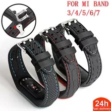 [6254 sold]:Strap For Mi band 7 6 5 Bracelet Sport belt Silicone watchband replacement Smartwatch bracelet for Xiaomi mi band 3 4 5 6 strap