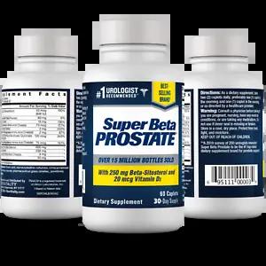 [16210 sold]Super Beta Prostate Supplement -Reduce Frequent Urges to Urinate- NEW -FREE S&H