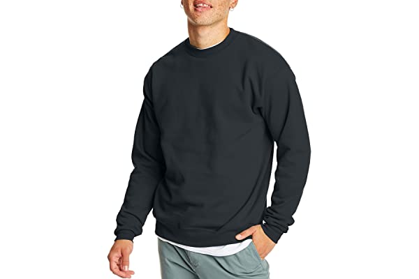 #37 | Hanes Men's Sweatshirt, EcoSmart Fleece Crewneck Sweatshirt, Cotton-Blend Fleece Sweatshirt, Plush Fleece Pullover Sweatshirt