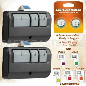 [10994 sold]2 For Chamberlain LiftMaster Garage Door Opener Remote 893LM 953EV-P2 Learn