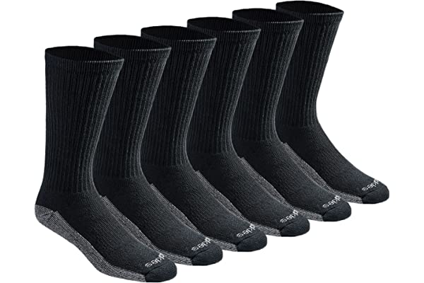 #72 | Dickies Men's Dri-tech Moisture Control Crew Socks Multipack