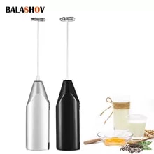 [7867 sold]:Mini Electric Milk Foamer Blender Wireless Coffee Whisk Mixer Handheld Egg Beater Cappuccino Frother Mixer Kitchen Whisk Tools