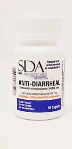 [40130 sold]Anti-Diarrheal 2MG 96 Caplets by SDA LABS