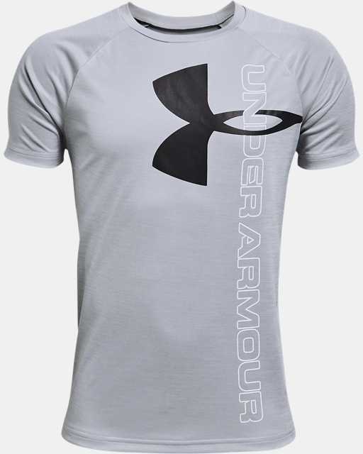 #35 | 11 Colors|Boys' UA Tech™ Split Logo Hybrid Short Sleeve