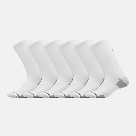 #23 | Cushioned Crew Socks 6 Pack