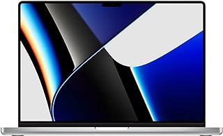 2021 Apple MacBook Pro (16-inch, M1 Pro chip with 10‑core CPU and 16‑core GPU, 16GB RAM, 1TB SSD) - Silver