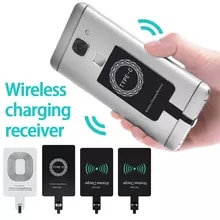 [8408 sold]:Qi Wireless Charging Receiver For iPhone 6 7 Plus 5s Micro USB Type C Universal Fast Wireless Charger For Samsung Huawei Xiaomi