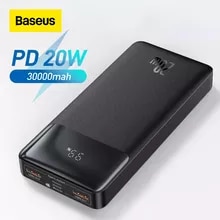 [6083 sold]:Baseus Power Bank 30000mAh Mobile Phone Charger Portable External Battery Powerbank Quick Charge For IPhone 13 Xiaomi Poverbank