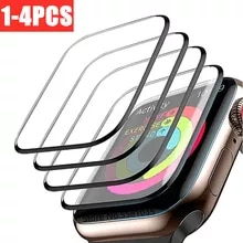 [20506 sold]:1-4PCS Protector Film for Apple Watch 7 6 SE 5 4 8 Screen Protectors 40MM 41MM 42MM 44MM 45MM 38MM on Apple watch Ultra 8 49MM