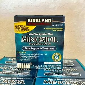 [16749 sold]Kirkland Minoxidil 5% Hair Regrowth Solution Extra Strength Men 6 Month Supply