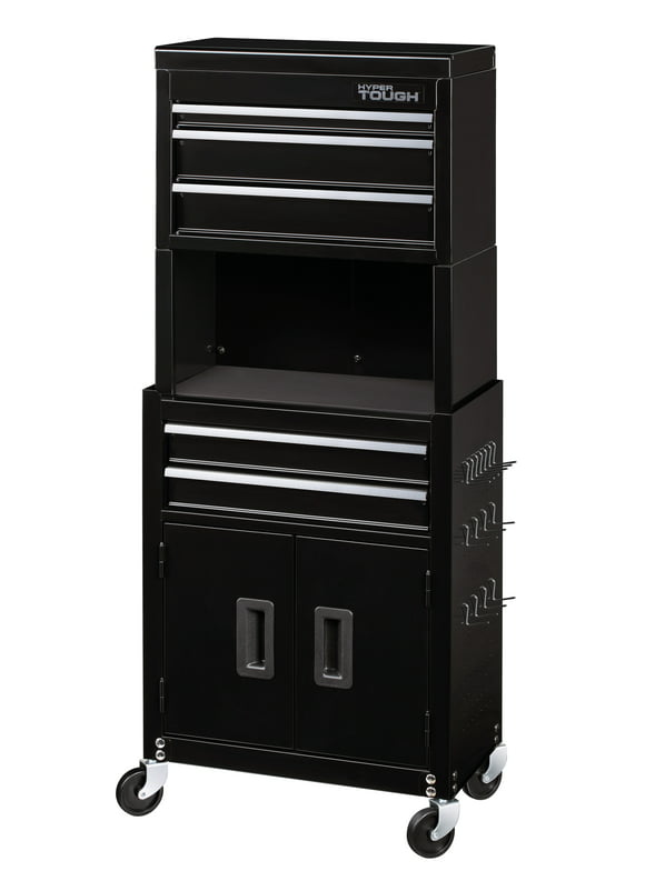 #93 | Hyper Tough 20-In 5-Drawer Rolling Tool Chest & Cabinet Combo with Riser