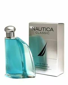 [43535 sold]NAUTICA CLASSIC 3.3 / 3.4 oz EDT Cologne for Men New In Box