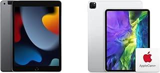 2021 Apple 10.2-inch iPad (Wi-Fi + Cellular, 256GB) - Space Gray with AppleCare+ (Renews Monthly Until Cancelled)