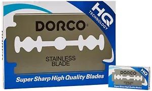 [15629 sold]Dorco Double Edge Razor Blades - Stainless Blades 100 pcs Barber Supplies