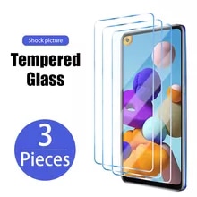 [6874 sold]:3pcs Screen Protector for Samsung Galaxy S10 S20 Plus Tempered Glass For Samsung S21 Ultra S20 FE 5G S10 Plus S7 S6 Edge Glass