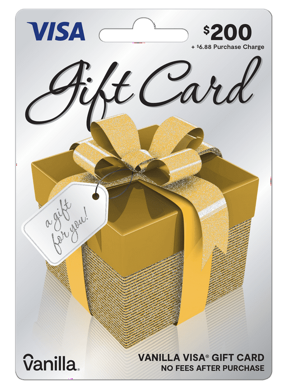 #33 | $200 Vanilla Visa Gift Box Gift Card