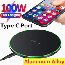 [11516 sold]:100W Fast Wireless Charger Pad for iPhone 14 13 12 11 X Pro Max Samsung Galaxy S22 S21 Xiaomi Wireless Charging Dock Station