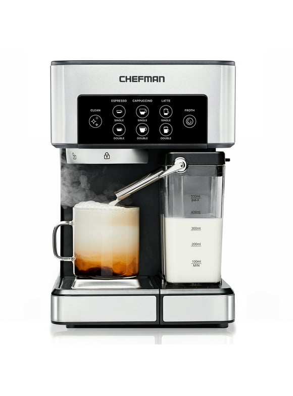 #83 | Chefman Barista Pro Espresso Machine, New, Stainless Steel, 1.8 Liters