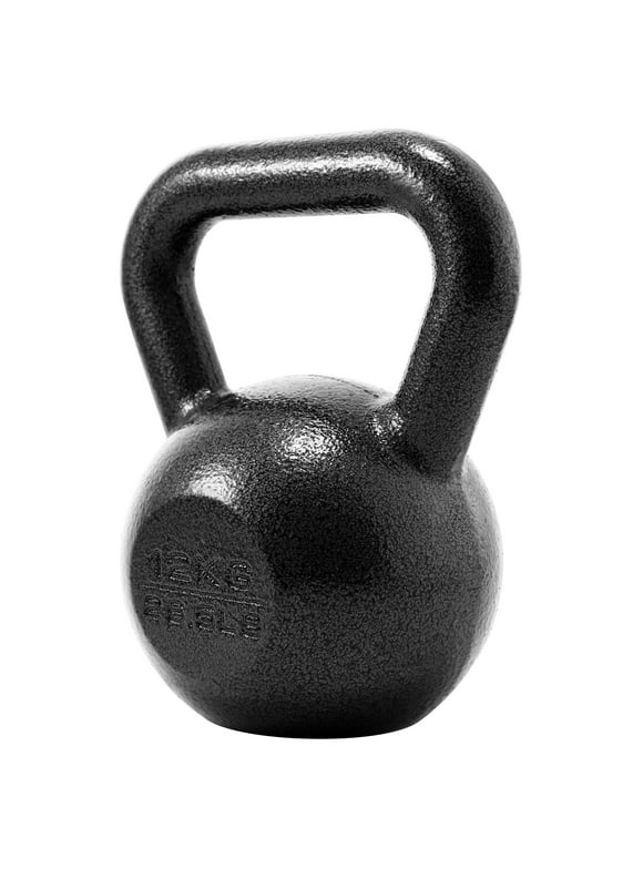 #37 | Athletic Works 12KG Kettlebell, Durable Hammertone Finish, 26.5lbs