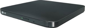 #100 | LG - 8x External USB Double-Layer DVD±RW/CD-RW Drive - Black