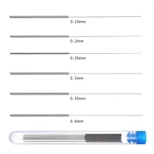 [5230 sold]:10pcs Stainless Steel Nozzle Cleaning Needles Tool 0.15mm 0.2mm 0.25mm 0.3mm 0.35mm 0.4mm Drill For V6 Nozzle 3D Printers Parts