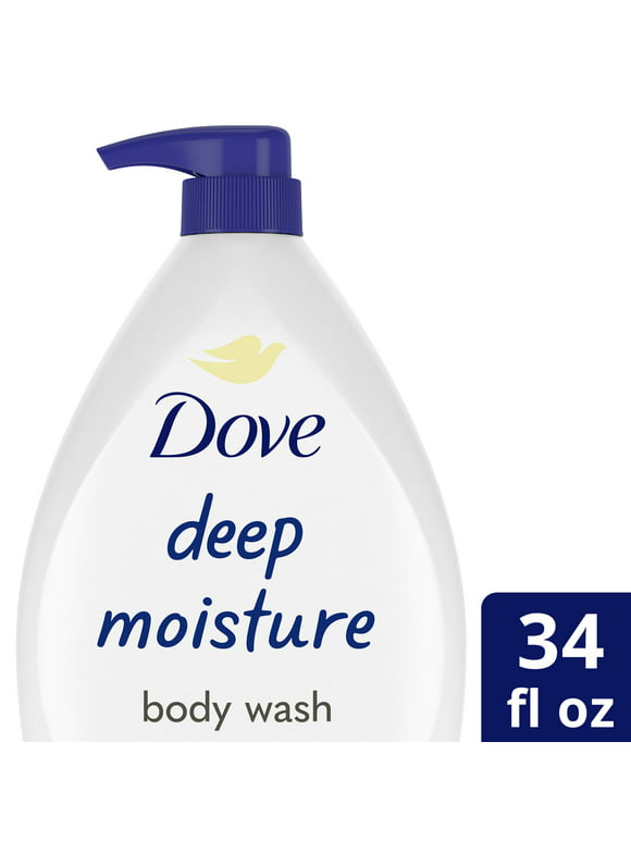 #79 | Dove Beauty Body Wash with Pump Deep Moisture Nourishing for Dry Skin - 34 fl oz