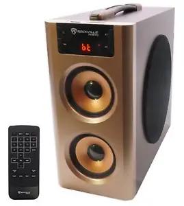 [22317 sold]Rockville RHB70 Home Theater Compact Powered Speaker System w Bluetooth/USB/FM