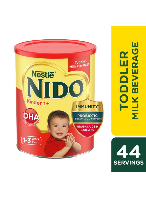 #8 | Nestle Nido Kinder 1 To 3 Years Toddler Powdered Milk Beverage, 56.4 Oz