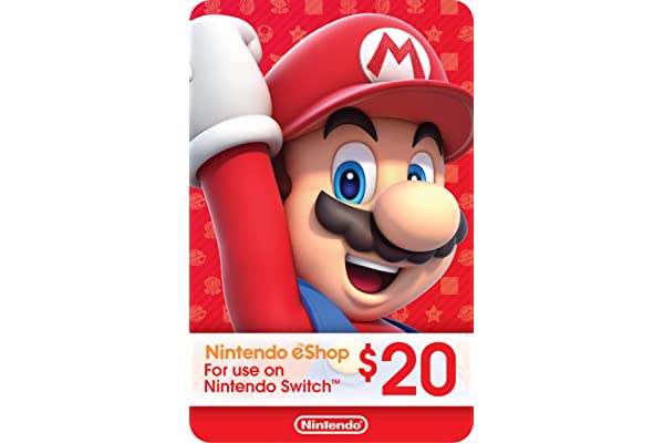 #22 | $20 Nintendo eShop Gift Card [Digital Code]